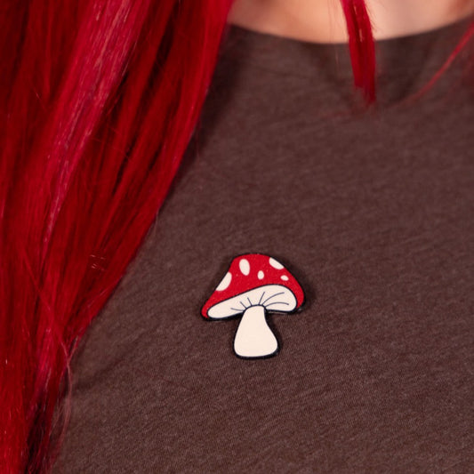 Broche Champignon Amanite