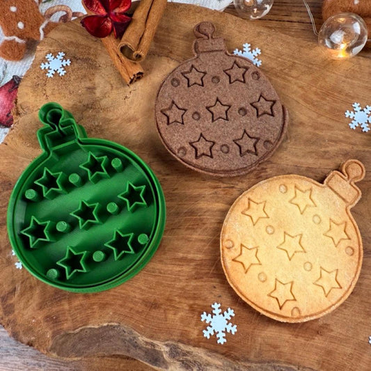 Boule de Noël Étoiles - emporte-pièce