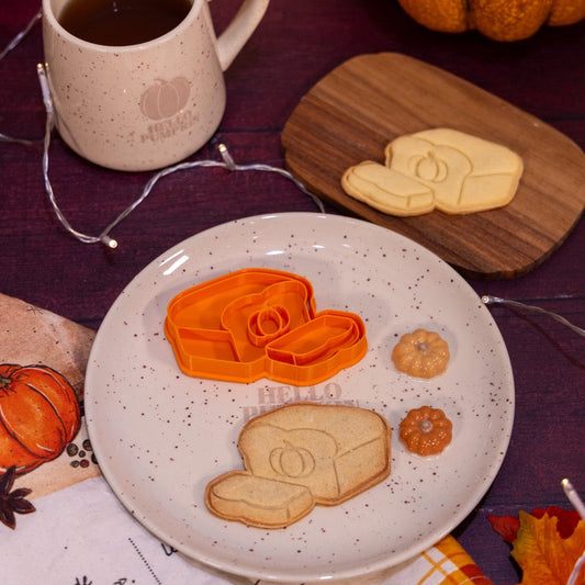 Cake citrouille - emporte-pièce