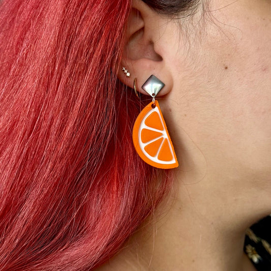 Oranges - Boucles d'oreilles