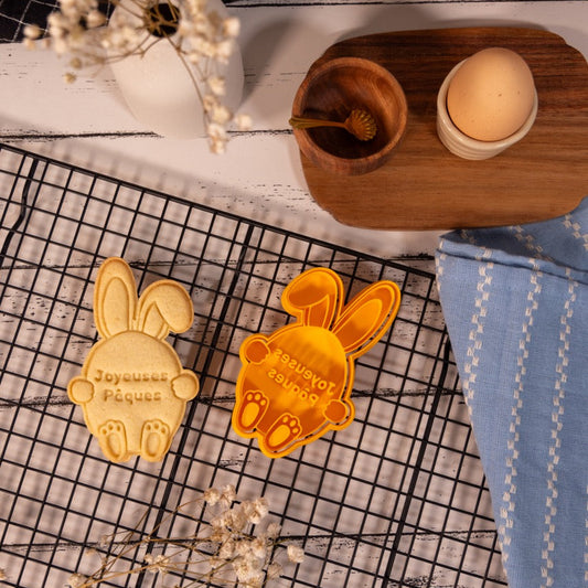 Lapin Joyeuses Pâques - emporte-pièce