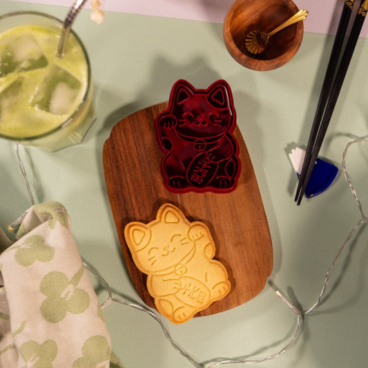 Chat Maneki-neko - emporte-pièce