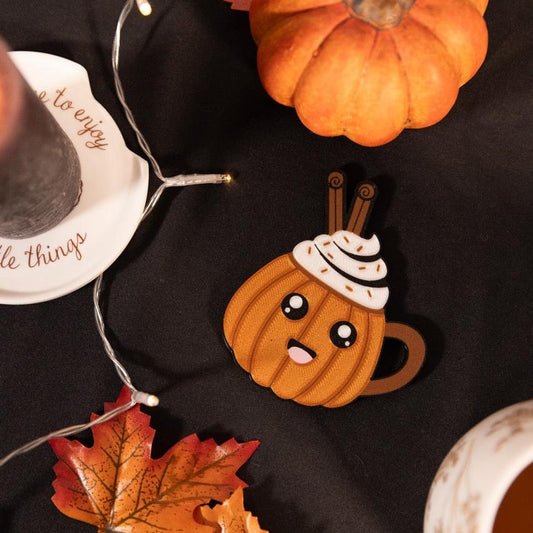 Mug Citrouille visage mignon - Magnet
