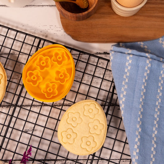 Oeuf fleuri - emporte-pièce