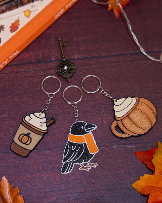 Porte-clé Pumpkin Spice Latte