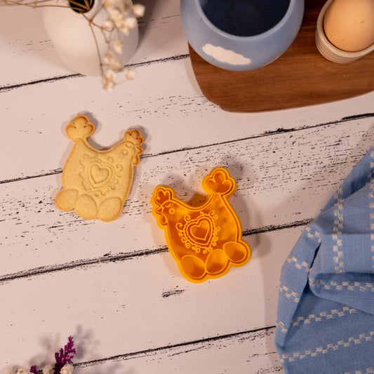 Poule Ornements - emporte-pièce