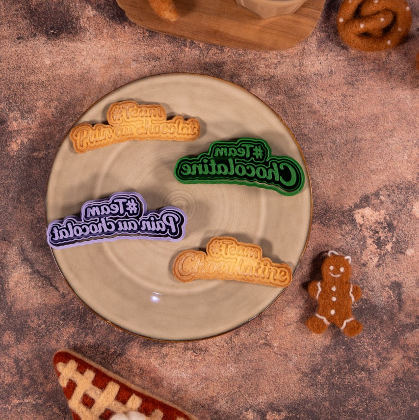 Emporte-pièce – Team Pain au chocolat / Team Chocolatine