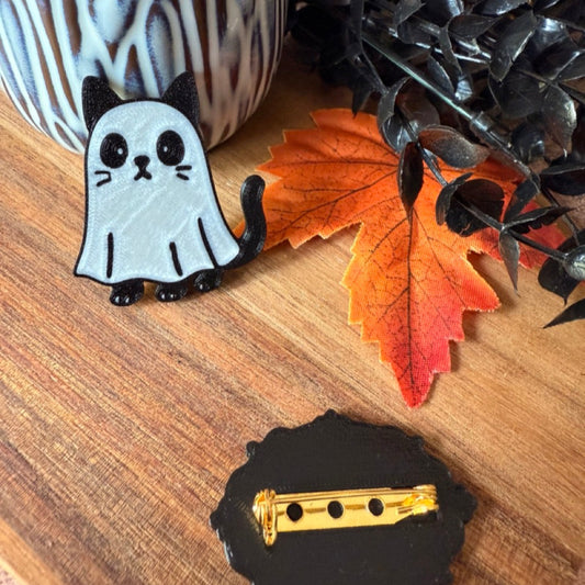 Broche Chat-FantĂ´me