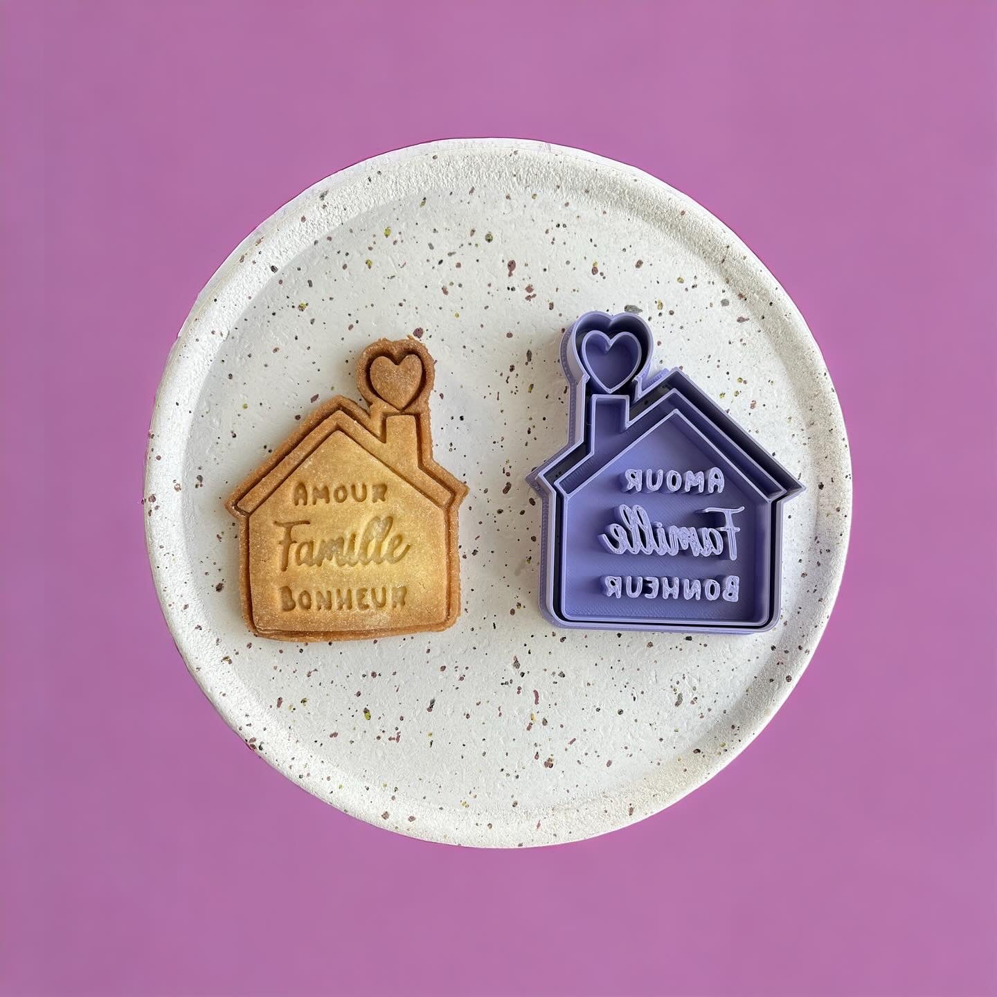 Maison du Bonheur - emporte-pièce