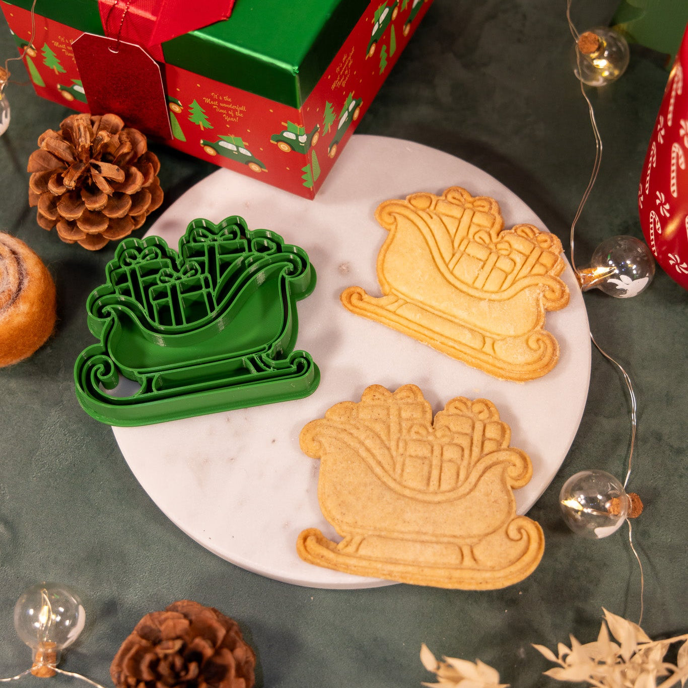 Traineau - emporte-pièce