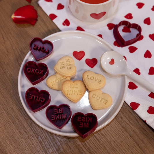 Bonbons Petits Coeurs x5 - emporte-pièces