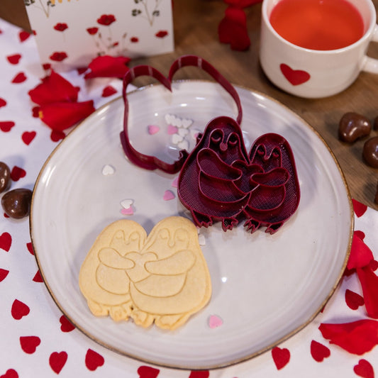 (Déstockage) Couple de Pingouins - emporte-pièce