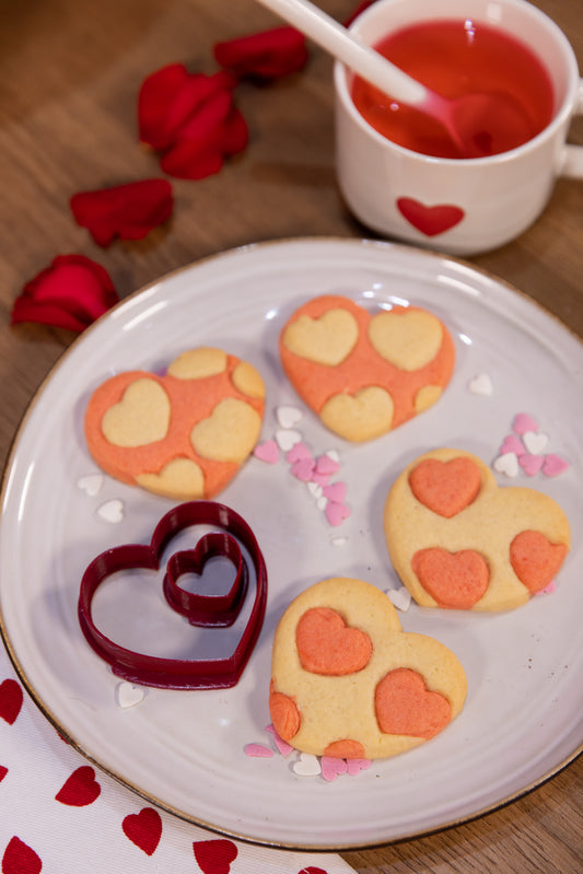 (Déstockage) Coeur + petit coeur - emporte-pièces