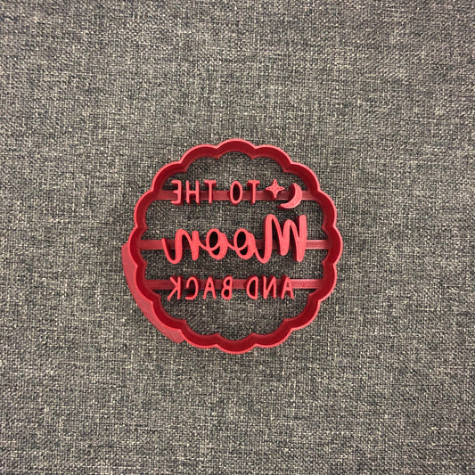 To the Moon and Back - emporte-pièce