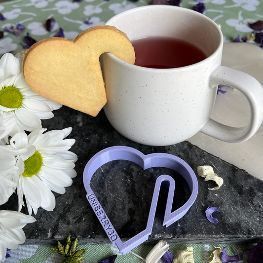 Coeur à accrocher à la tasse - emporte-pièce