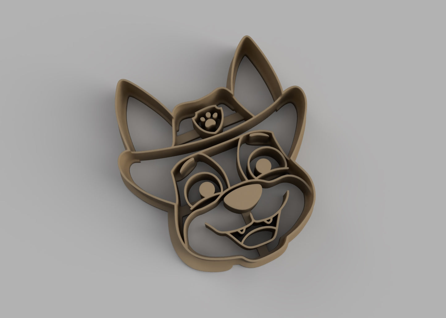 Tracker cookie cutter