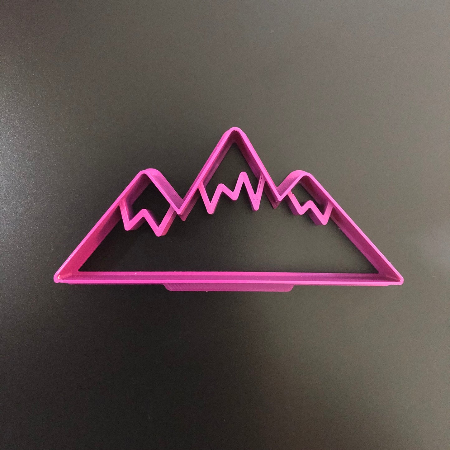 Mountains cookie cutter