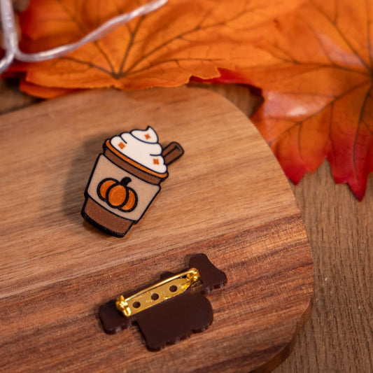 {Précommande} Broche Pumpkin Spice Latte