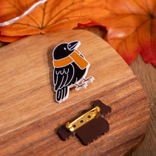 {Précommande} Broche Corbeau