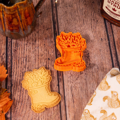 Emporte-pièce Botte d’Automne | Biscuit Automne