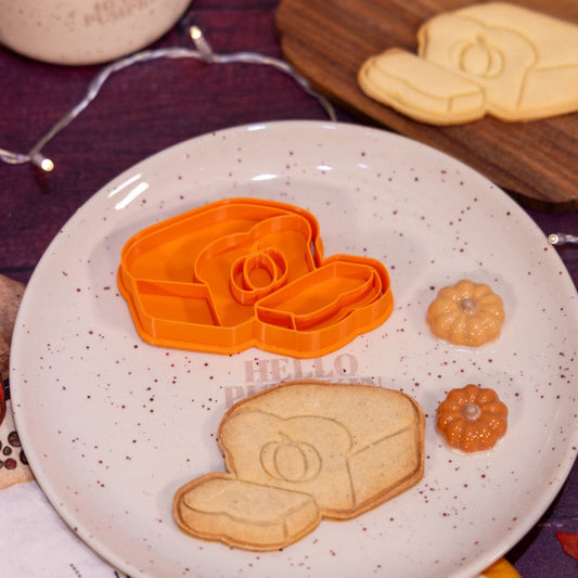 Cake citrouille - emporte-pièce