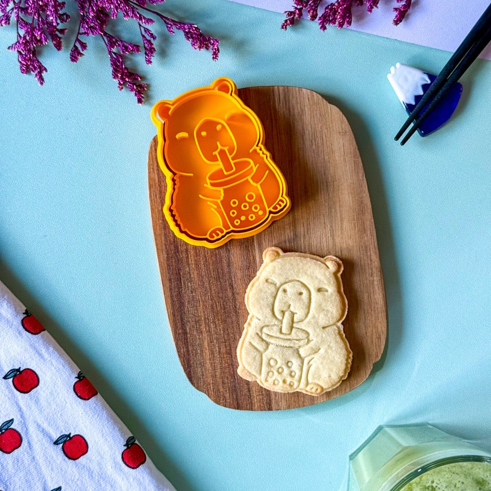 Emporte-pièce Capybara & Bubble Tea