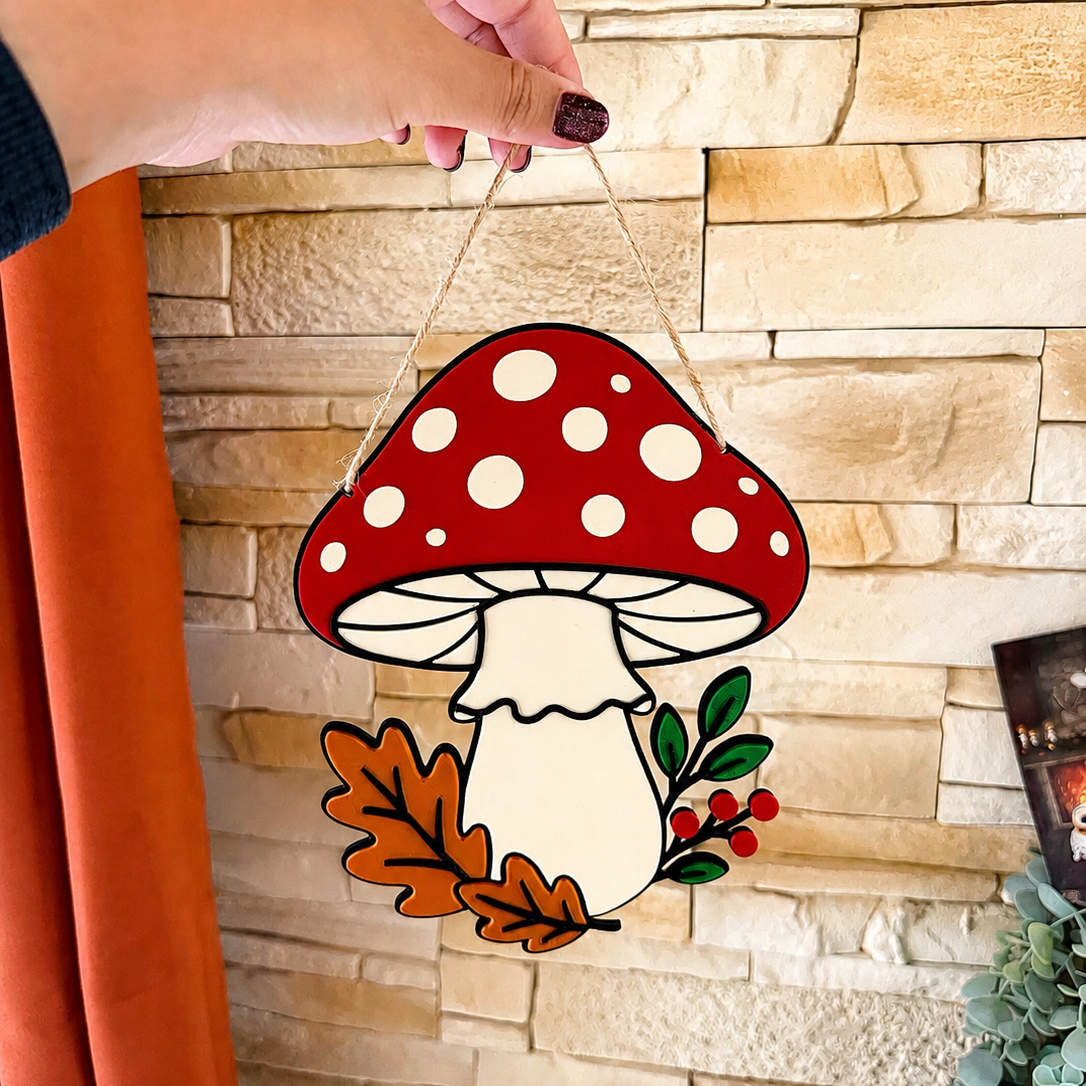 [Précommande] Champignon des Bois - Décoration murale - Déco Automne