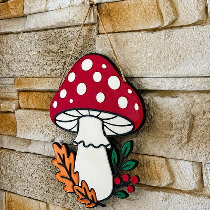 [Précommande] Champignon des Bois - Décoration murale - Déco Automne