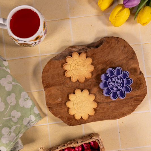 Hello Spring fleur - emporte-pièce