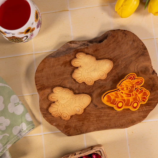 Lapin Voiture Carotte - emporte-pièce