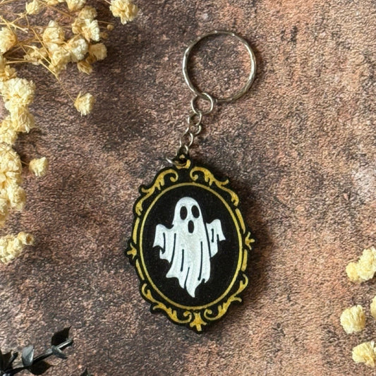 Porte-clé Médaillon Fantôme