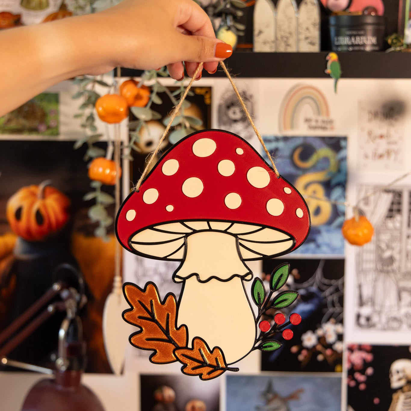 [Précommande] Champignon des Bois - Décoration murale - Déco Automne