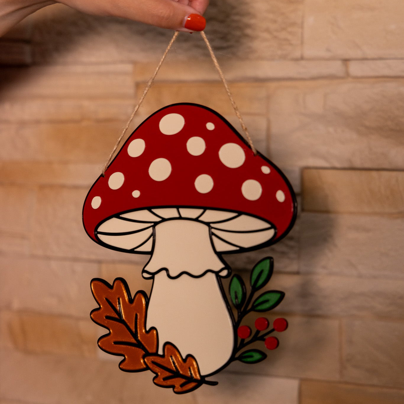 [Précommande] Champignon des Bois - Décoration murale - Déco Automne