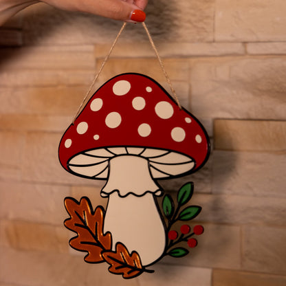 [Précommande] Champignon des Bois - Décoration murale - Déco Automne