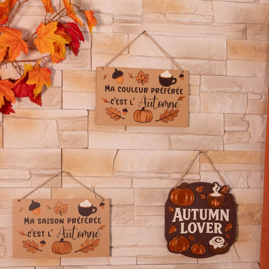{Précommande} Ma Couleur préférée c'est l'Automne - Décoration murale