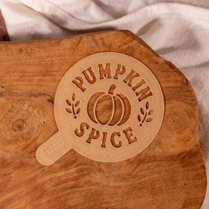Pochoir Pumpkin Spice – Café & Pâtisserie