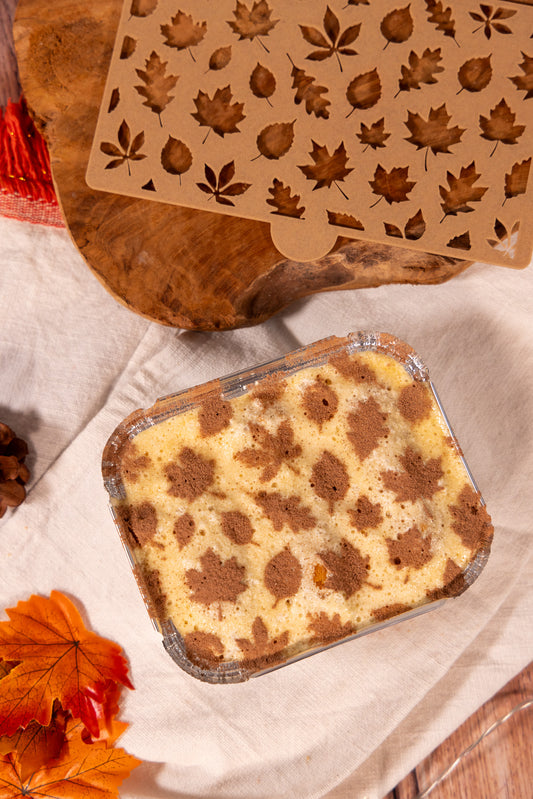 Pochoir Tiramisu Feuilles d’Automne