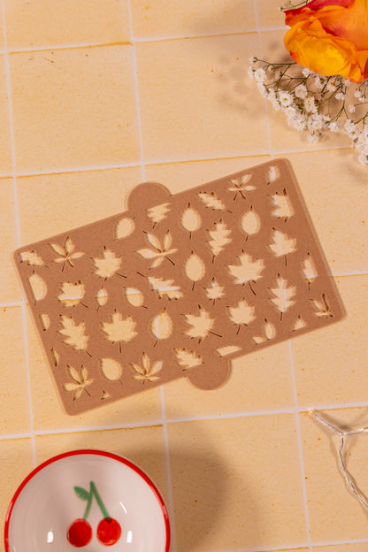 Pochoir Tiramisu Feuilles d’Automne