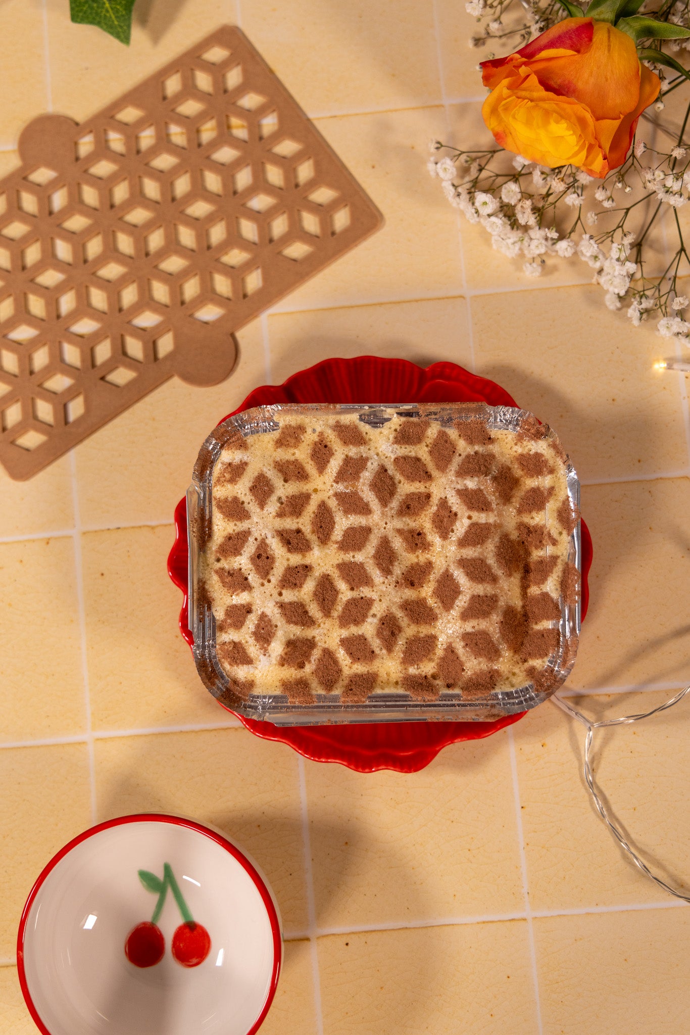 Pochoir Tiramisu Géométrique