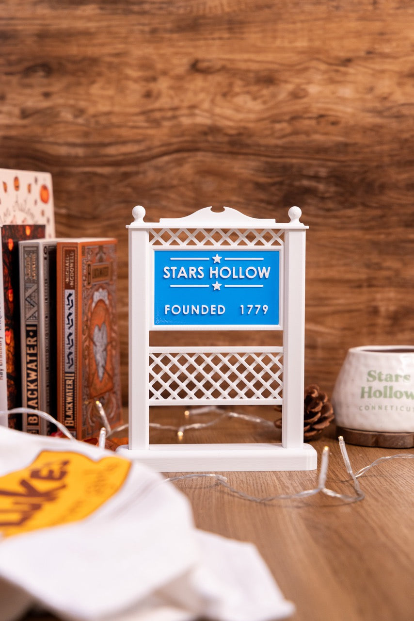 Stars Hollow Gilmore Girls - Panneau de décoration