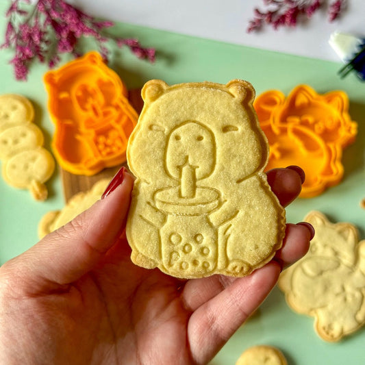 Emporte-pièce Capybara & Bubble Tea