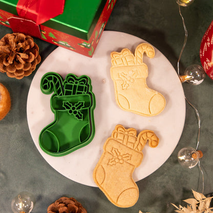 Chaussette de Noël - emporte-pièce