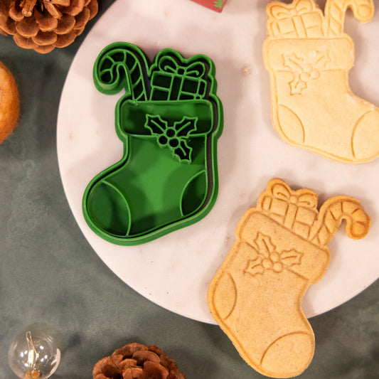 Chaussette de Noël - emporte-pièce