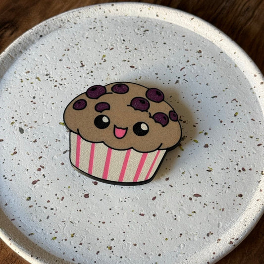 Magnet – Muffin Myrtilles
