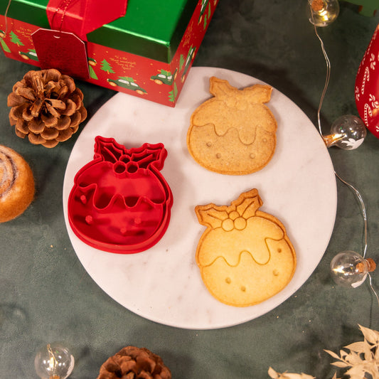 Pudding de Noël - emporte-pièce