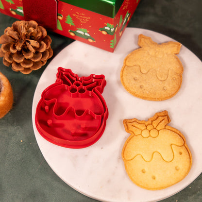 Pudding de Noël - emporte-pièce