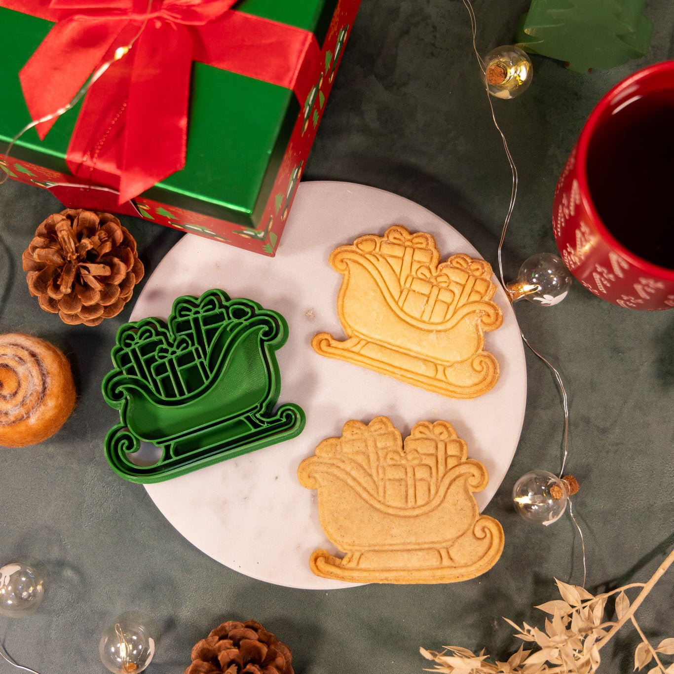 Traineau - emporte-pièce