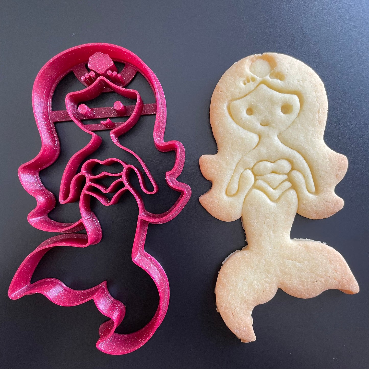 Mermaid cookie cutter