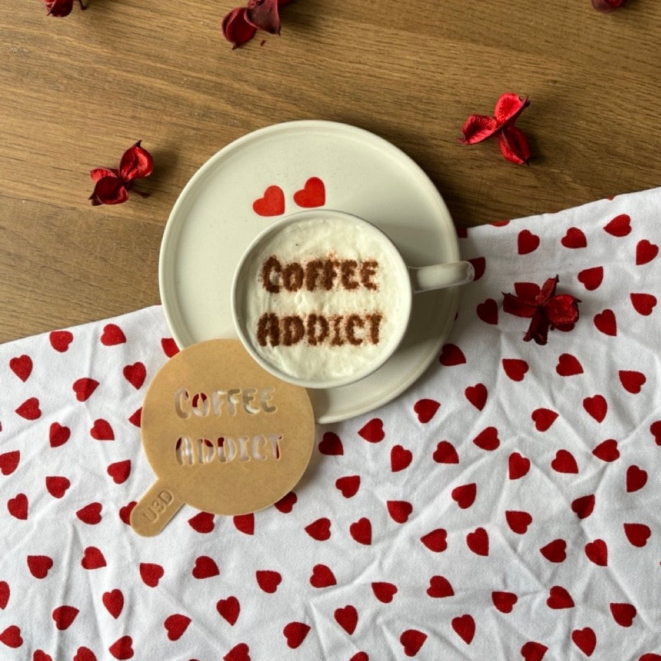 Pochoir Coffee Addict