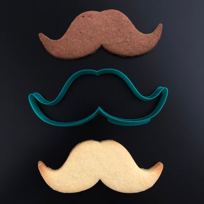 Mustache cookie cutter